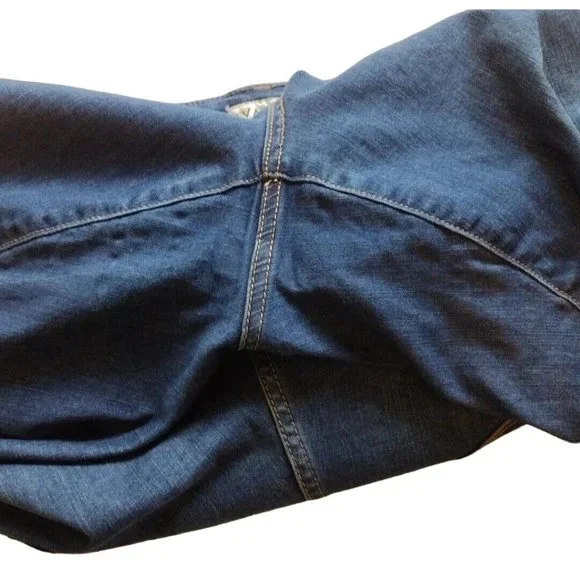 Ava Viv Jeans Womens 18w Distressed Stretch Raw Hem - Picture 13 of 13